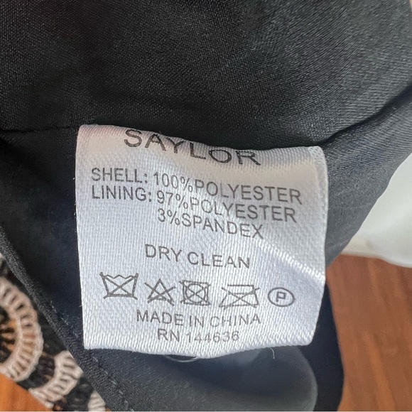 Tuckernuck SAYLOR Black and Creme Morgana Granny Square Crop Top - Picture 9 of 9